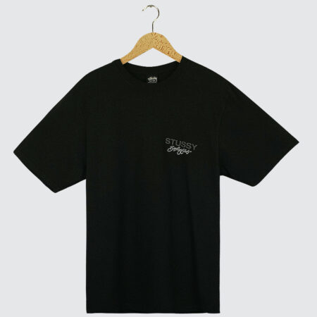 Stüssy Surf Club Pig. Dyed T-Shirt Black Stüssy Surf Club Pig. Dyed T-Shirt Black