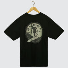 Stüssy Surf Club Pig. Dyed T-Shirt Black