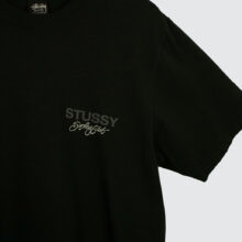 Stüssy Surf Club Pig. Dyed T-Shirt Black