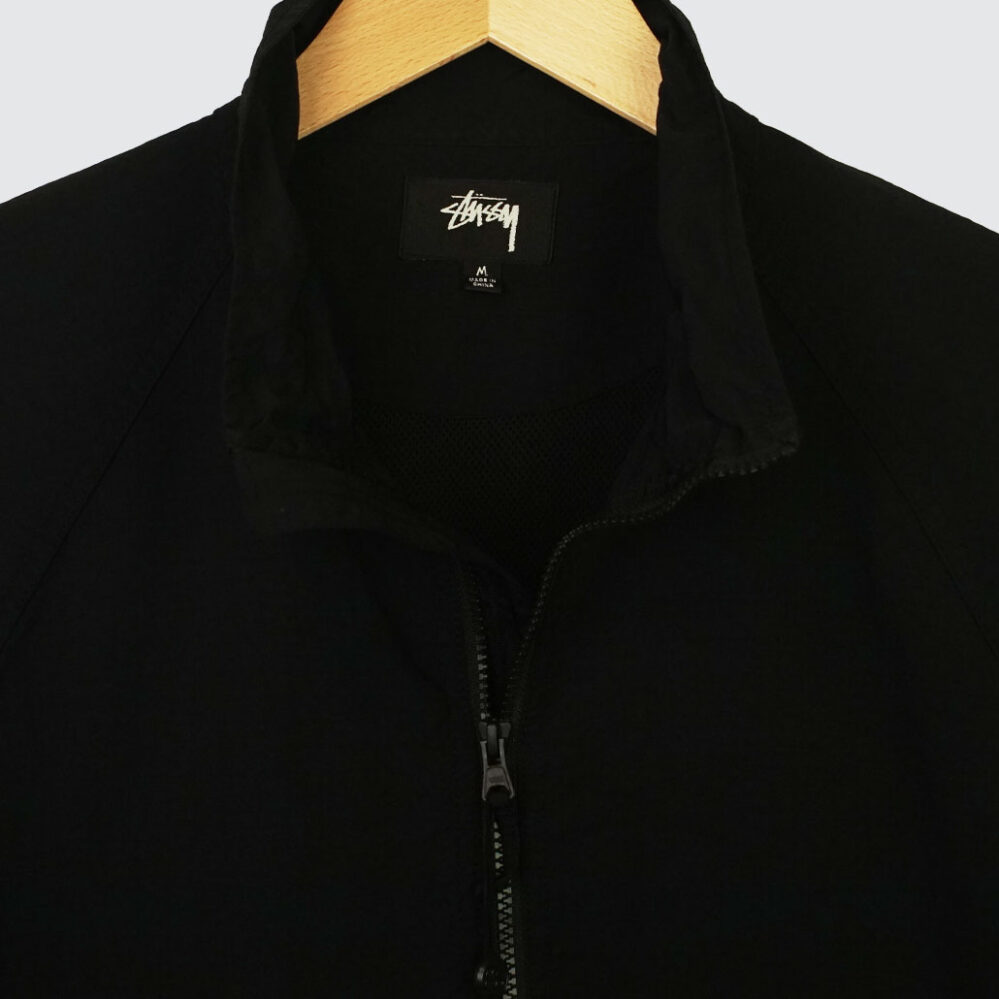 Stüssy Warm Up Jacket Black Stüssy Warm Up Jacket Black