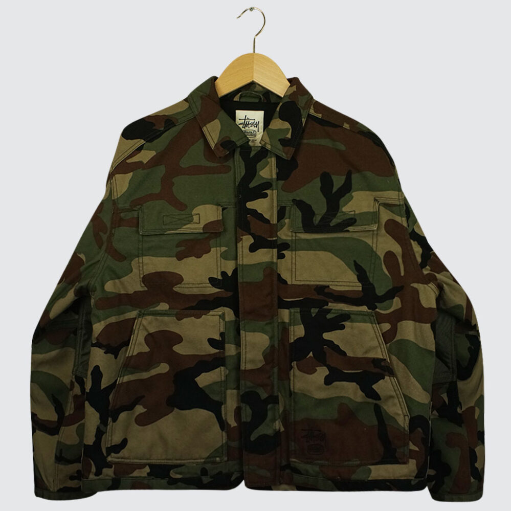 Stüssy Workgear Jacket Woodland Camo