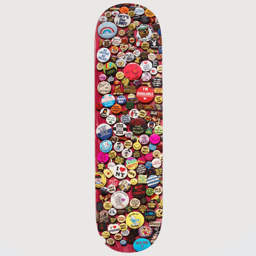 Violet Pins Pink 8.25″