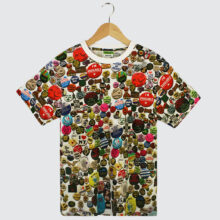 Violet Pins T-Shirt White