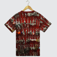 Violet St. Mark’s Earrings T-Shirt Red Violet St. Mark’s Earrings T-Shirt Red