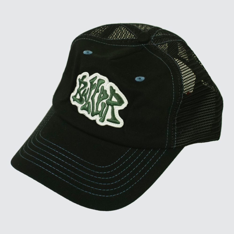 Butter Goods Melt Trucker Cap Black