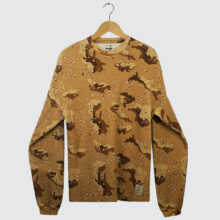 Butter Goods Waffle L/S Top Desert Camo