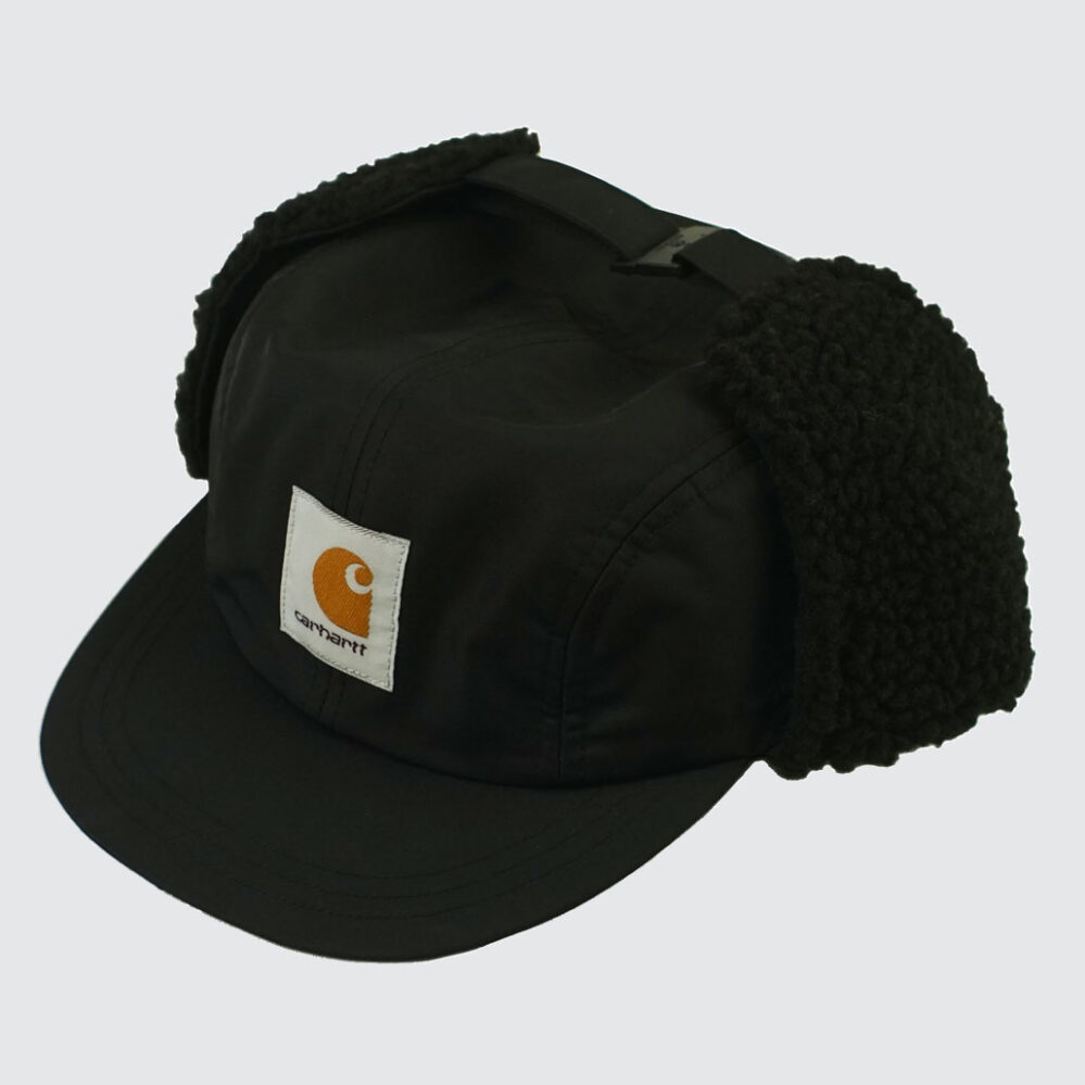 Carhartt WIP Oltera Ear Guard Cap Black