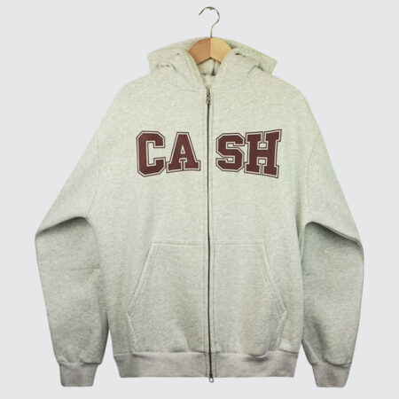 Cash Only Campus Zip-Hoodie Ash