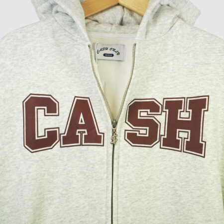 Cash Only Campus Zip-Hoodie Ash