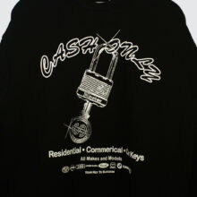 Cash Only Locksmith Crewneck Black Cash Only Locksmith Crewneck Black