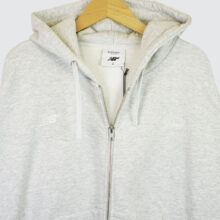 Grand Collection x New Balance Numeric Heavyweight Full Zip Hoodie Grey Grand Collection x New Balance Numeric Heavyweight Full Zip Hoodie Grey