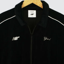 Grand Collection x New Balance Numeric Velour Track Jacket Black