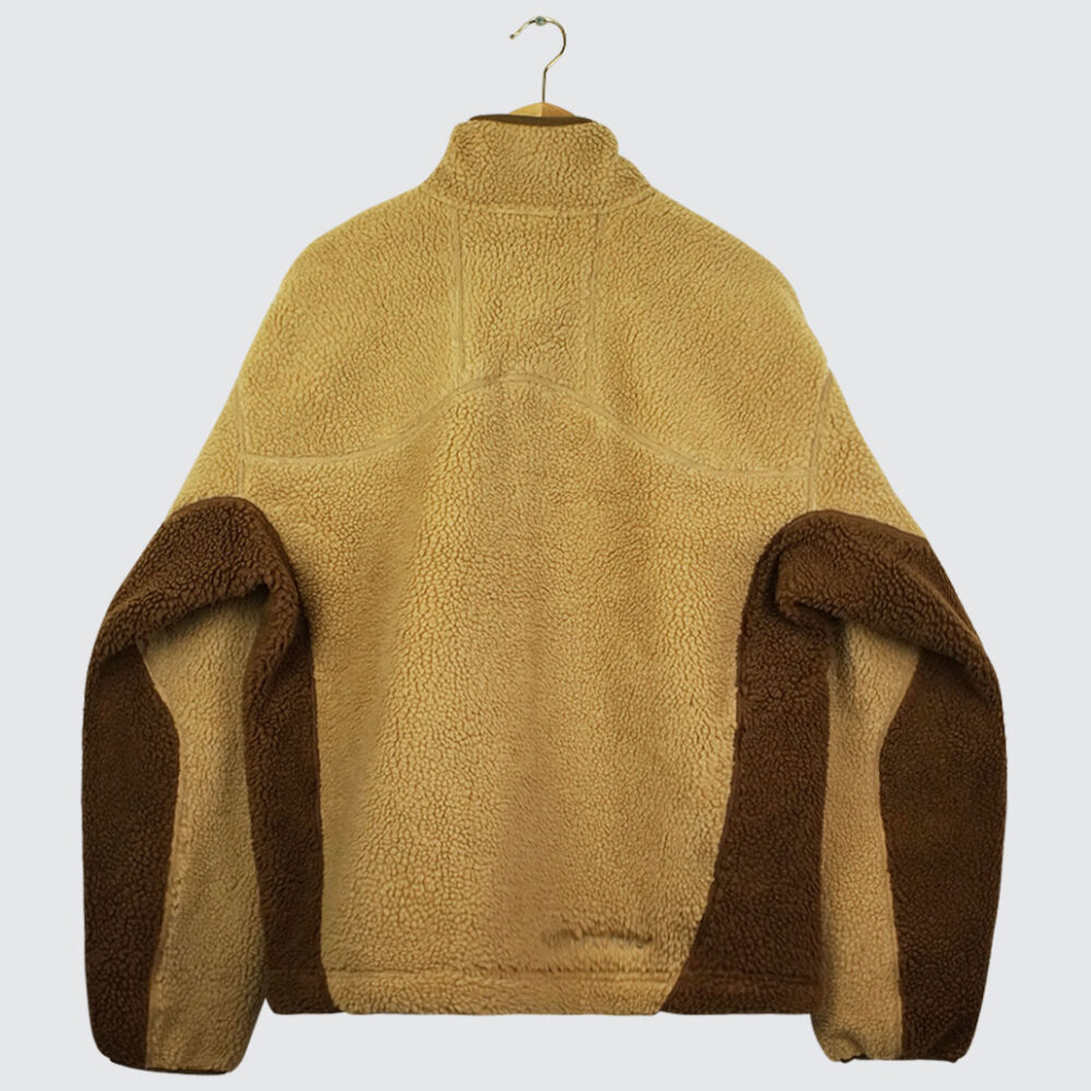 Nike ACG “Canwell Glacier” Therma-FIT ADV Half-Zip Jacket Parachute Beige/Mosswood Brown/Light Khaki/Summit White