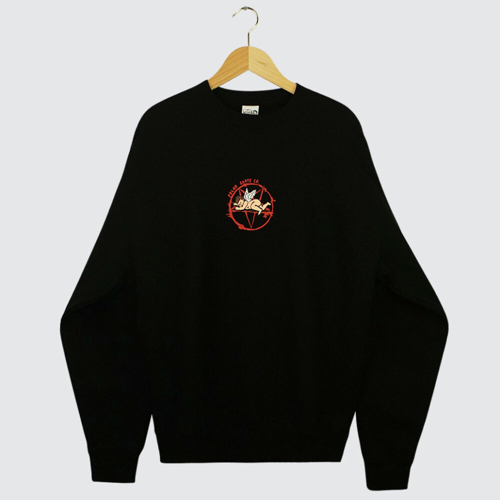 Polar Skate Co. Sacrifice Dave Crewneck Black