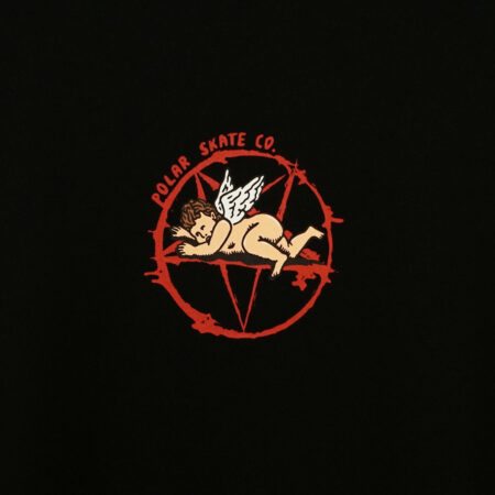 Polar Skate Co. Sacrifice Dave Crewneck Black Polar Skate Co. Sacrifice Dave Crewneck Black