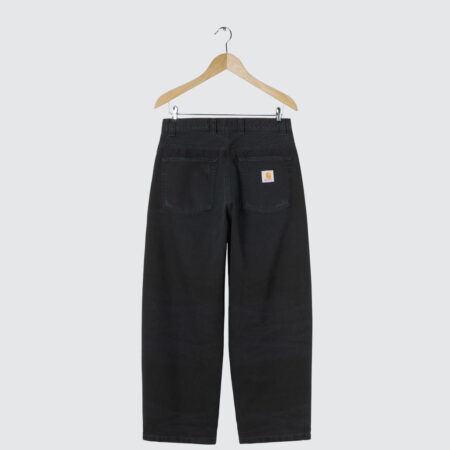 Carhartt WIP Brandon Pant Grind Wash Canvas Black