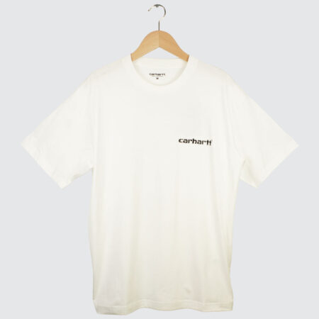 Carhartt WIP S/S Caps T-Shirt White