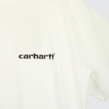 Carhartt WIP S/S Caps T-Shirt White