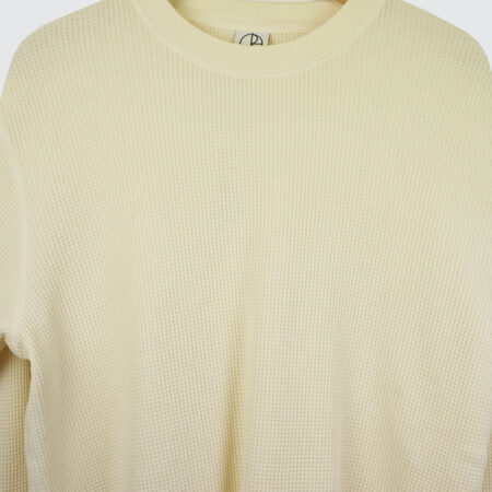 Polar Skate Co. Dylan L/S T-Shirt Waffle Ivory Polar Skate Co. Dylan L/S T-Shirt Waffle Ivory