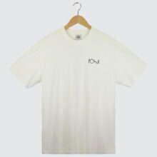 Polar Skate Co. Fill Logo T-Shirt Happy Sad White