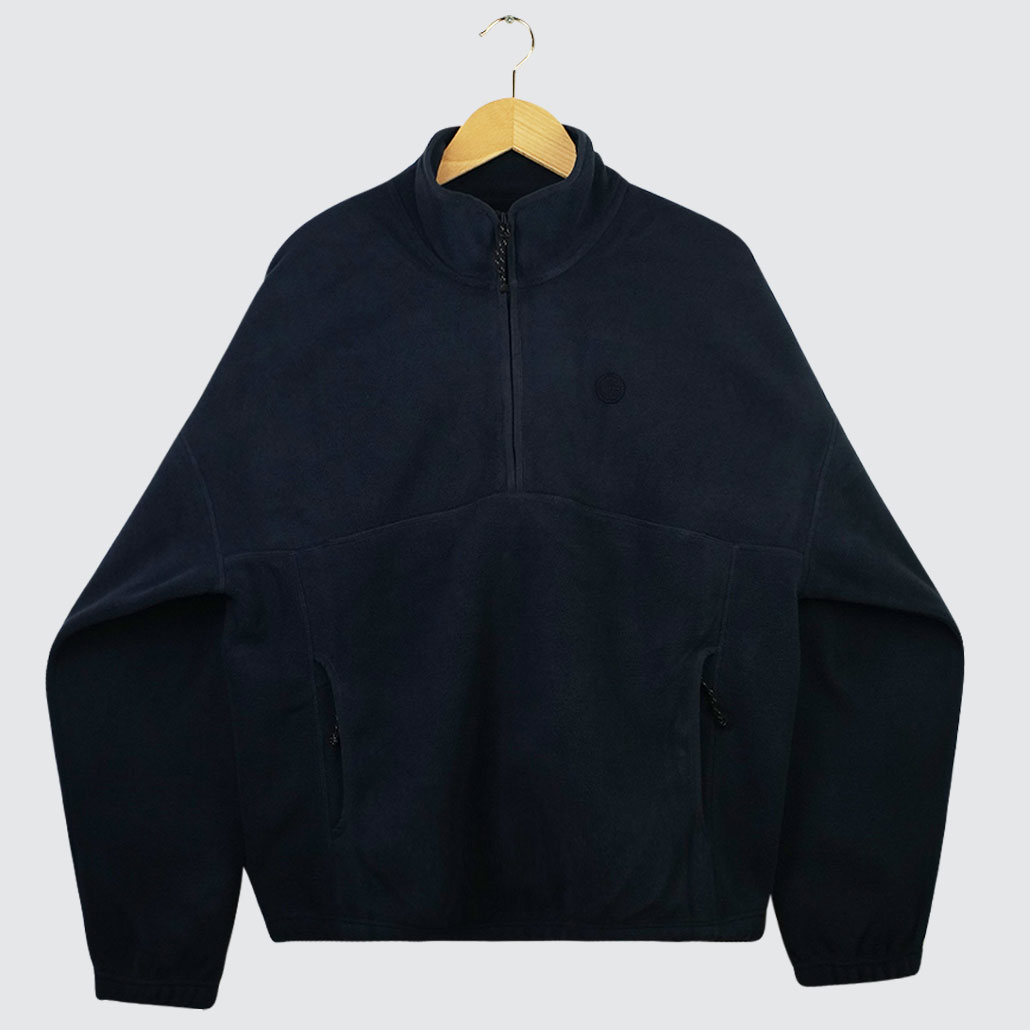 Polar Skate Co. Ivan Half Zip Sweatshirt Grey/Blue Polar Skate Co. Ivan Half Zip Sweatshirt Grey/Blue