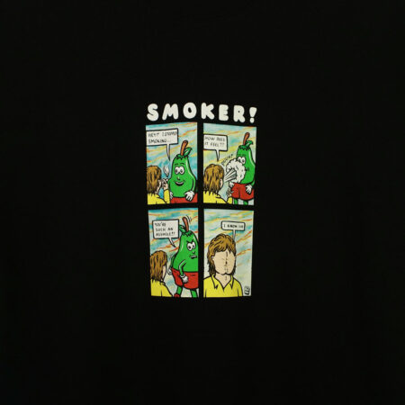 Polar Skate Co. Smoker T-Shirt Black