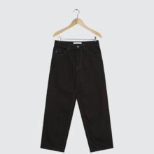 Polar Skate Co. Big Boy Pants Black/Blue Stitching