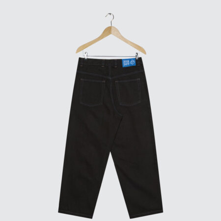 Polar Skate Co. Big Boy Pants Black/Blue Stitching
