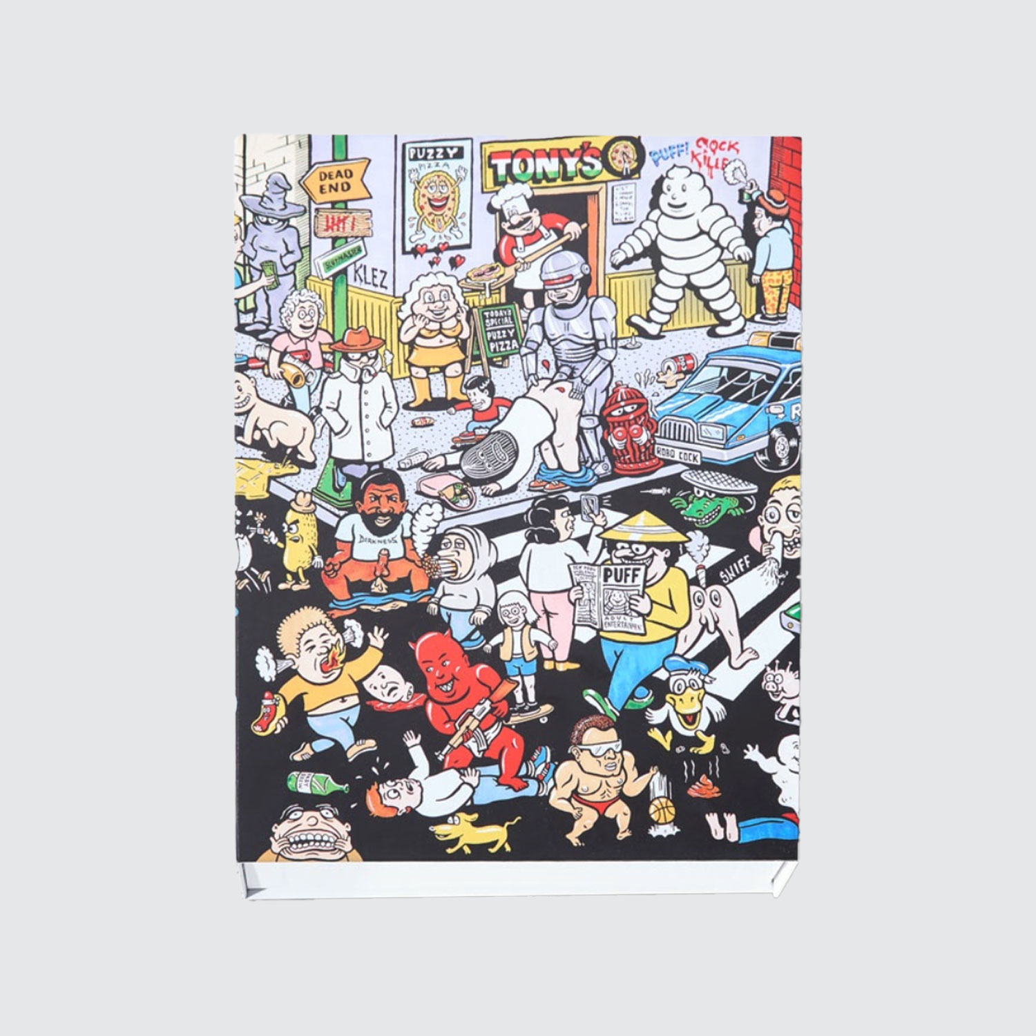 Polar Skate Co. Puzzel N.02 Street Corner Multi Polar Skate Co. Puzzel N.02 Street Corner Multi