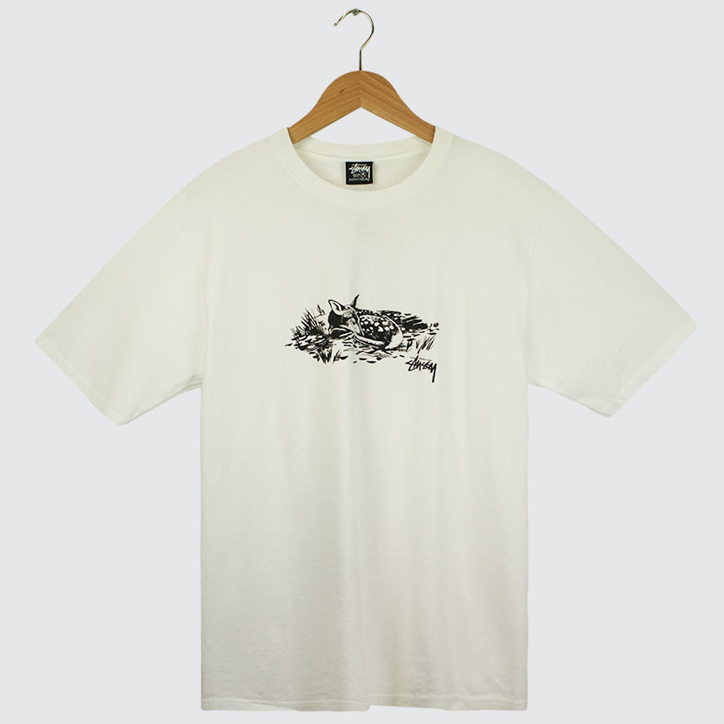 Stüssy Fawn T-Shirt White Stüssy Fawn T-Shirt White