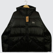 Stüssy Micro Ripstop Down Parka Jet Black Stüssy Micro Ripstop Down Parka Jet Black