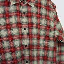 Stüssy Dax Plaid Shirt Red
