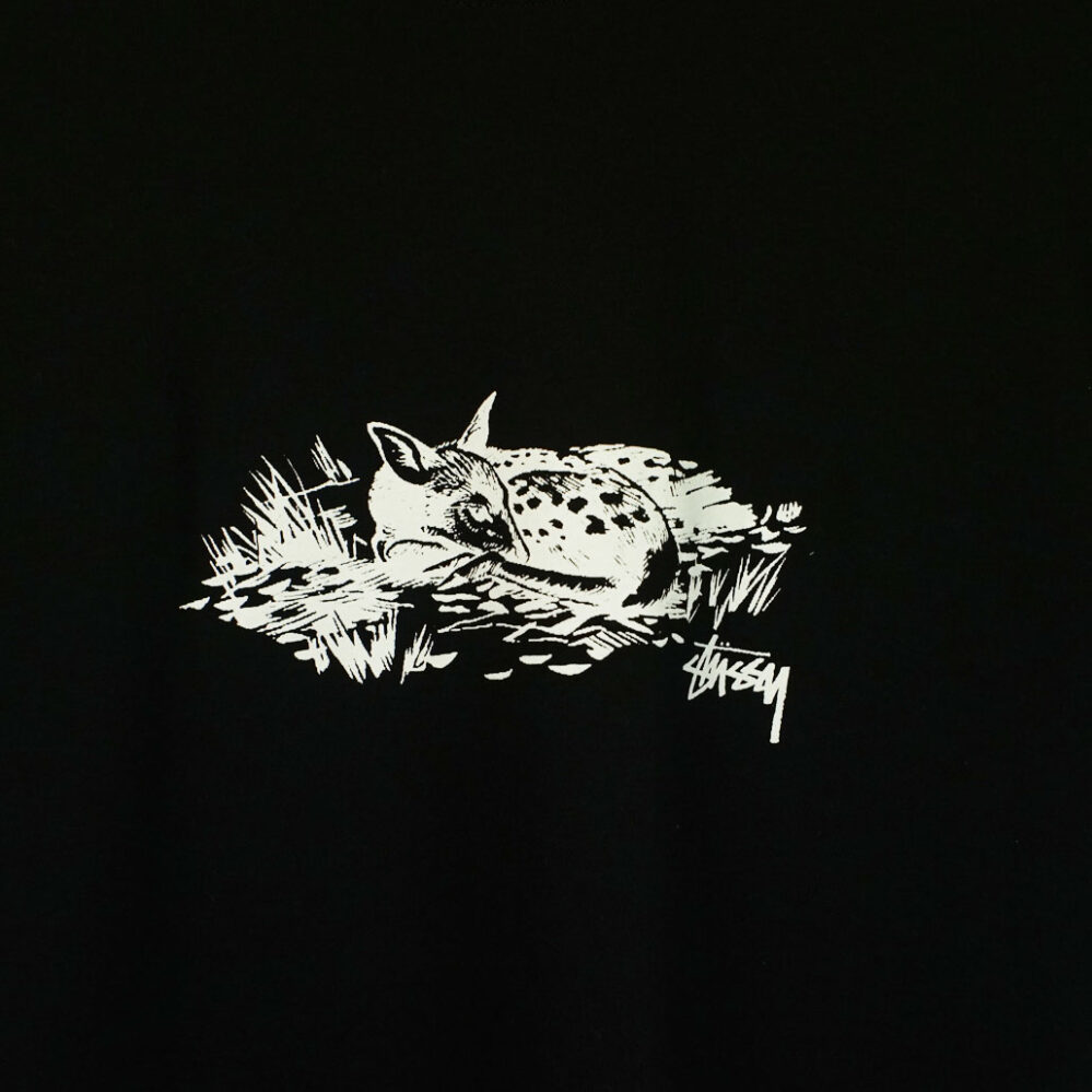 Stüssy Fawn T-Shirt Black Stüssy Fawn T-Shirt Black
