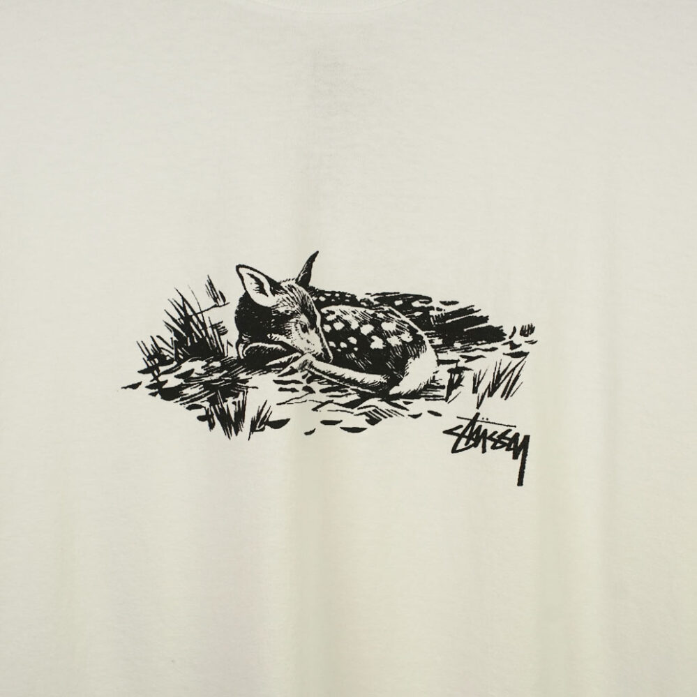 Stüssy Fawn T-Shirt White Stüssy Fawn T-Shirt White
