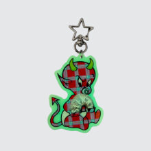 Token x Slinky Charm Buddies Key Chain Multi