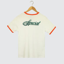 Token x Slinky Cutie Ringer Unisex T-Shirt White