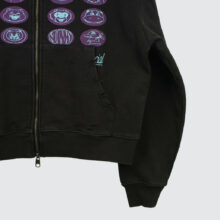 Token x Slinky How I Feel Zip Hoodie Graphite