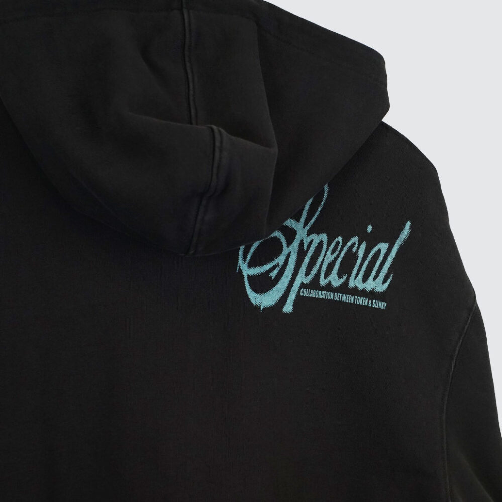 Token x Slinky How I Feel Zip Hoodie Graphite