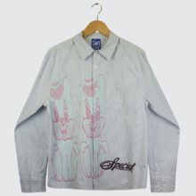 Token x Slinky Puppy World L/S Shirt Blue/White Striped Token x Slinky Puppy World L/S Shirt Blue/White Striped