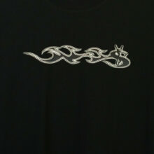 Yardsale Phantasy Flame T-Shirt Black