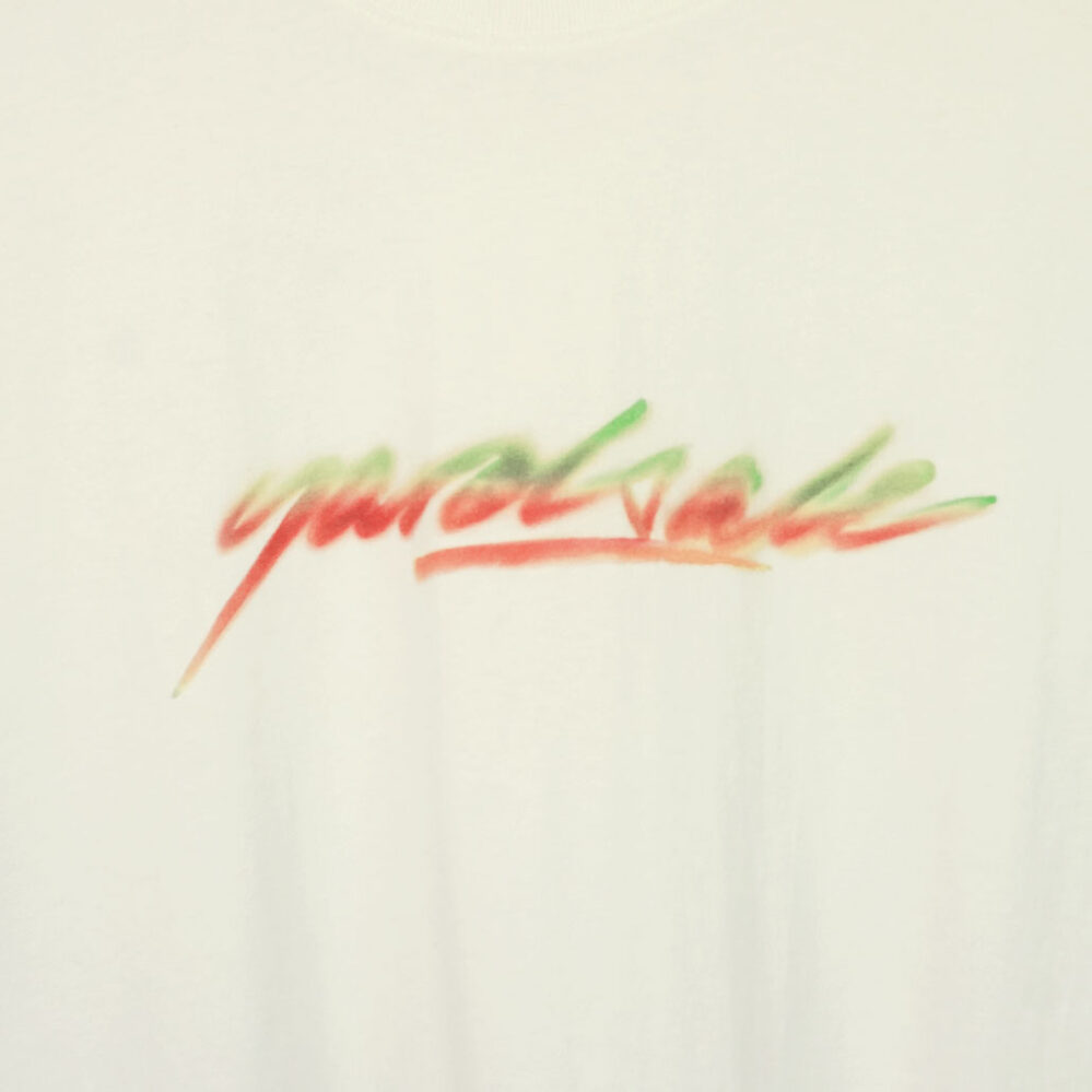 Yardsale Script Spray T-Shirt White Yardsale Script Spray T-Shirt White
