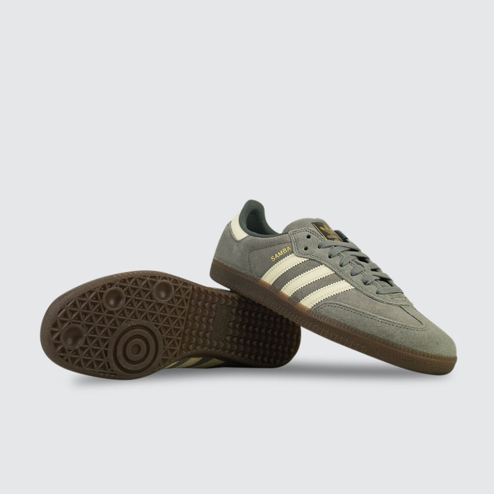 adidas gazelle silver green womens Adidas Originals Samba Og Sneakers & Slip-On Brown