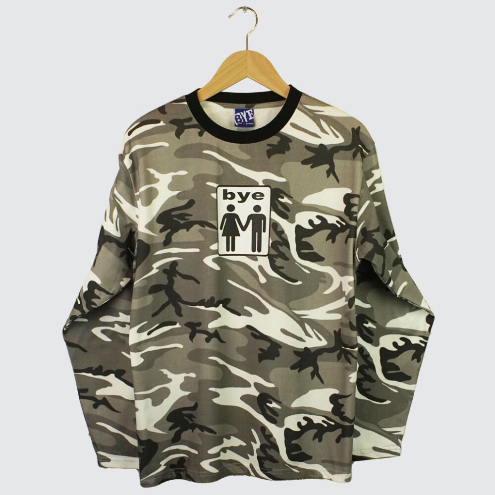 トップス Bye Jeremy Couple camo T-shirt Bye jeremy Couple camo T-shirt tシャツ