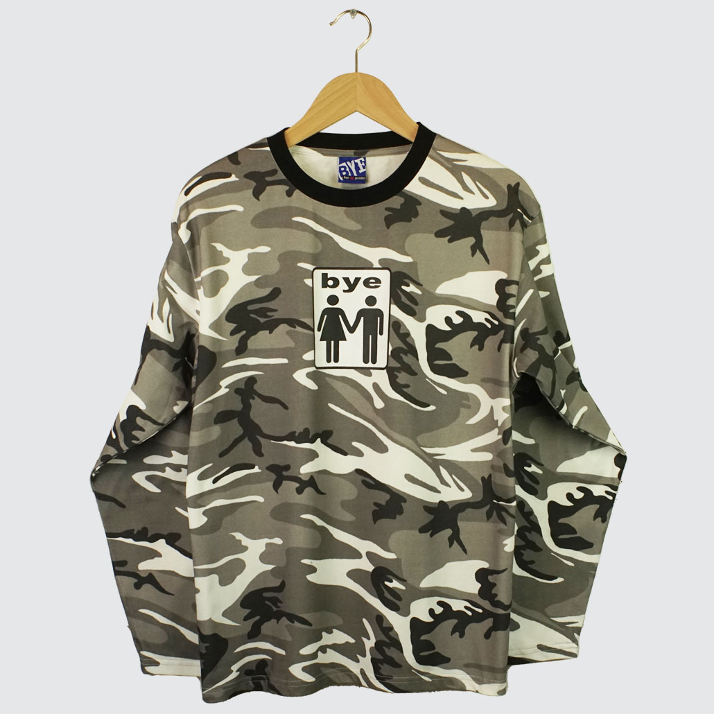 Bye Jeremy Couple Camo Longsleeve Snow Camo Bye Jeremy Couple Camo Longsleeve Snow Camo