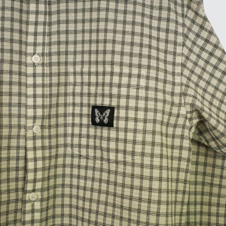 Bye Jeremy Supper Button Up Shirt Summit White