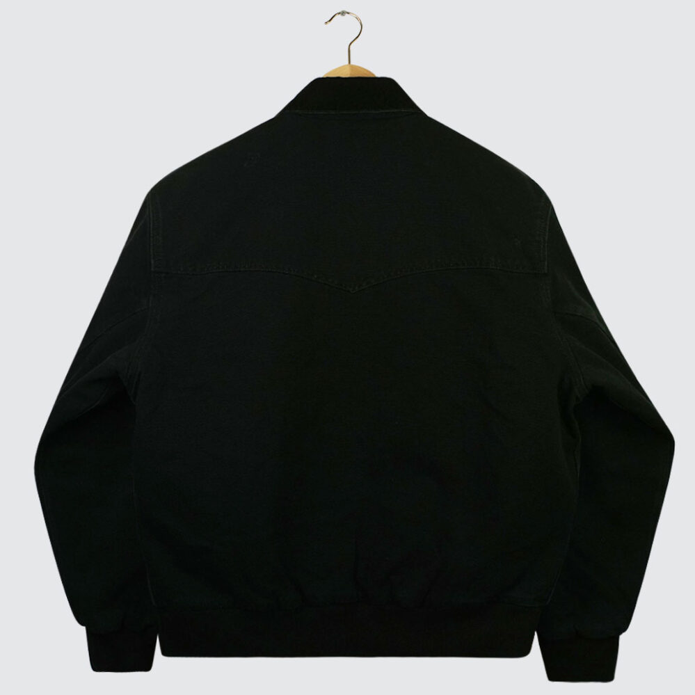 Carhartt WIP OG Santa Fe Jacket Black Grind Wash Carhartt WIP OG Santa Fe Jacket Black Grind Wash