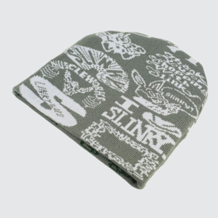 Slinky Allover Beanie Grey