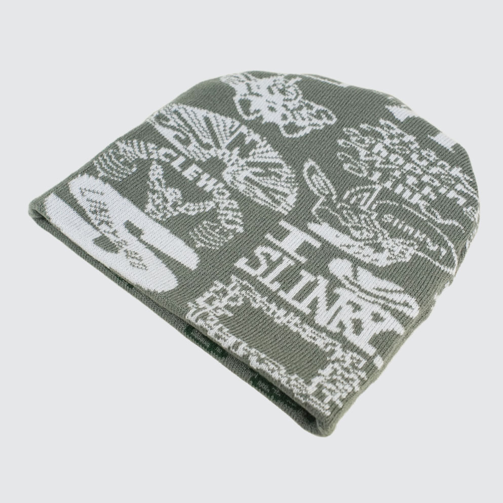 Slinky Allover Beanie Grey Slinky Allover Beanie Grey