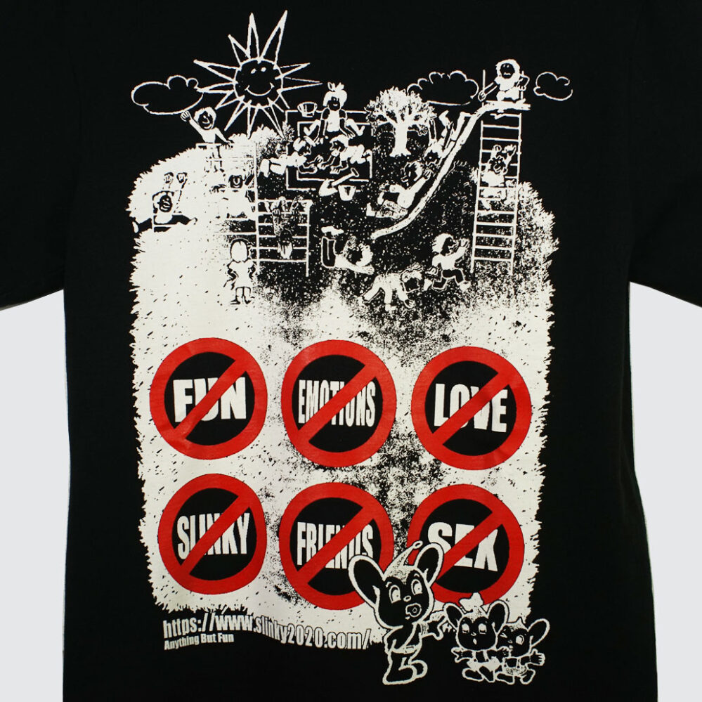 Slinky Playground T-Shirt Black Slinky Playground T-Shirt Black