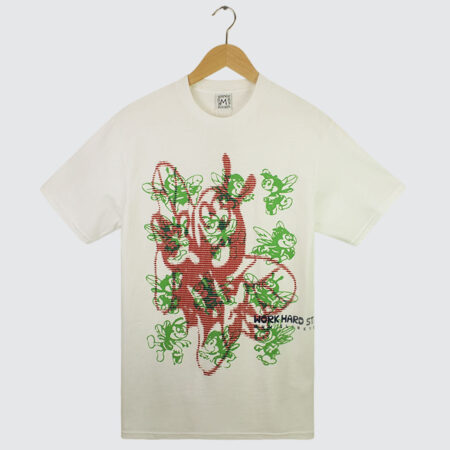 Slinky Work Hard Sting Sweet T-Shirt White Slinky Work Hard Sting Sweet T-Shirt White